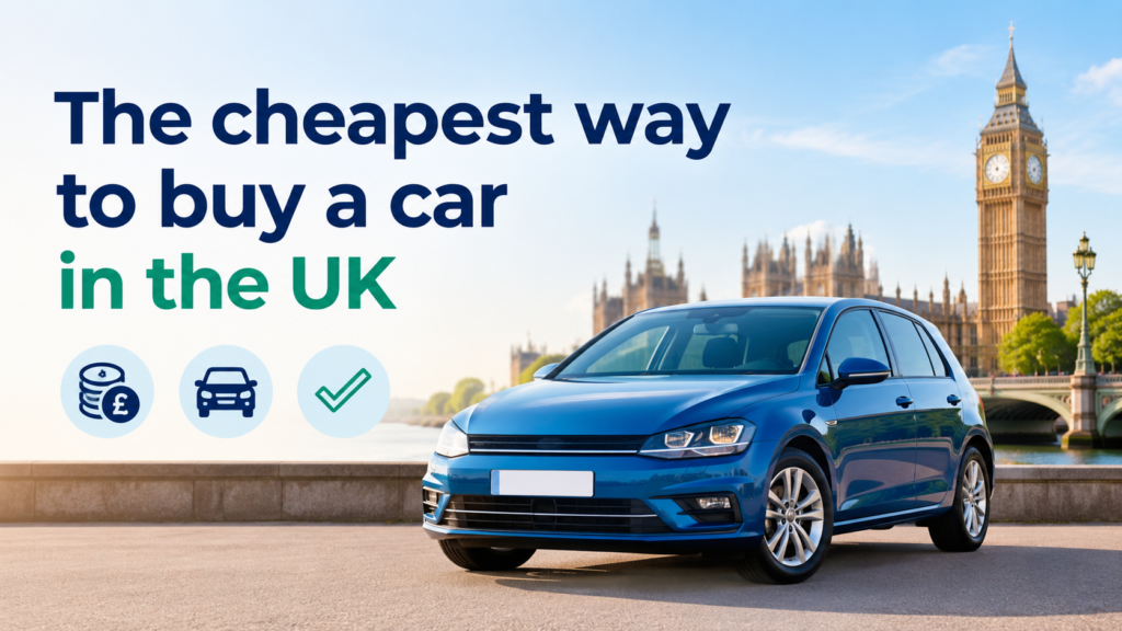 The cheapest way to buy a car in the UK