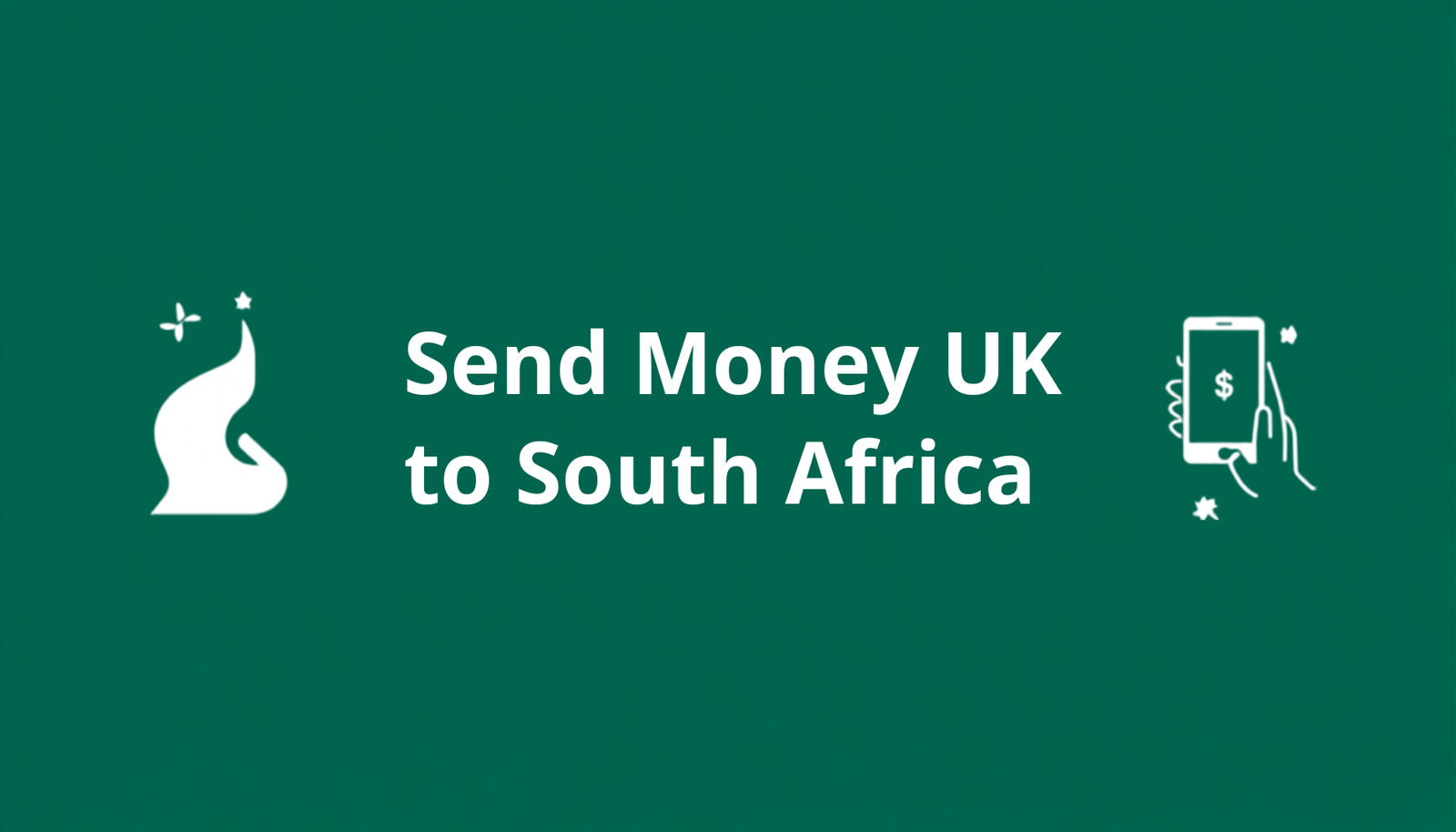 Cheapest way to send money from the UK to South Africa — remittance comparison illustration